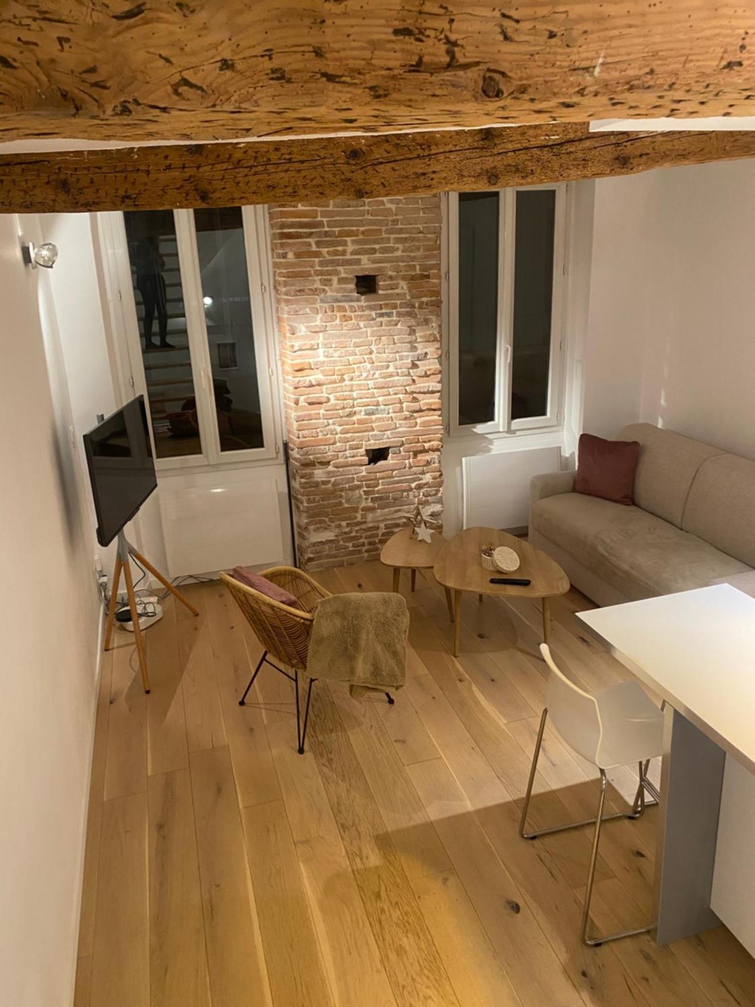 Apartmán Duplex Aux Carmes Toulouse Exteriér fotografie