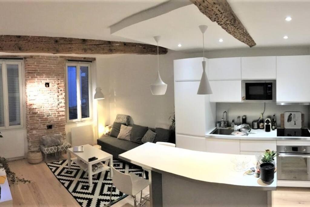 Apartmán Duplex Aux Carmes Toulouse Exteriér fotografie